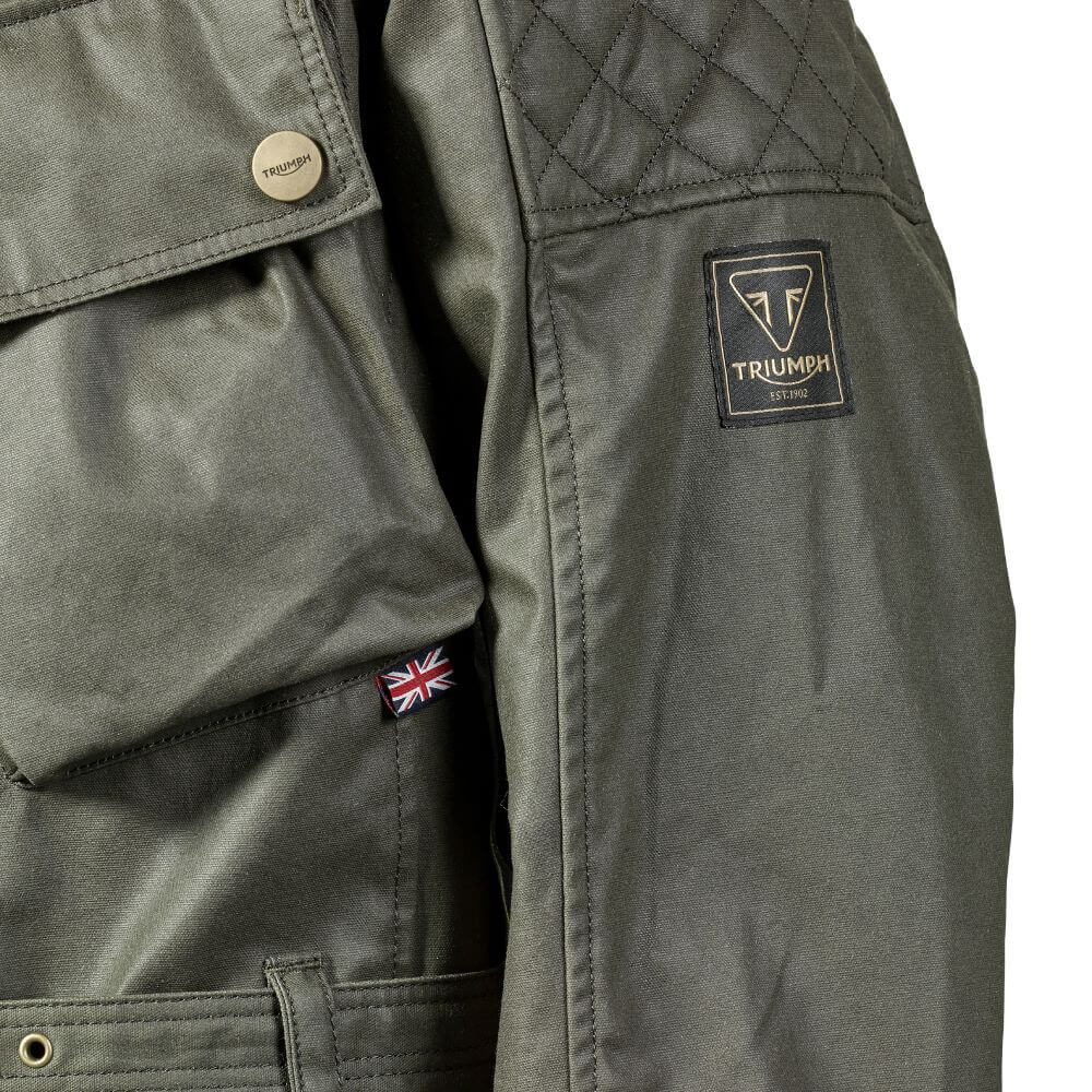 Beck 2 Jacket Khaki - Image 4