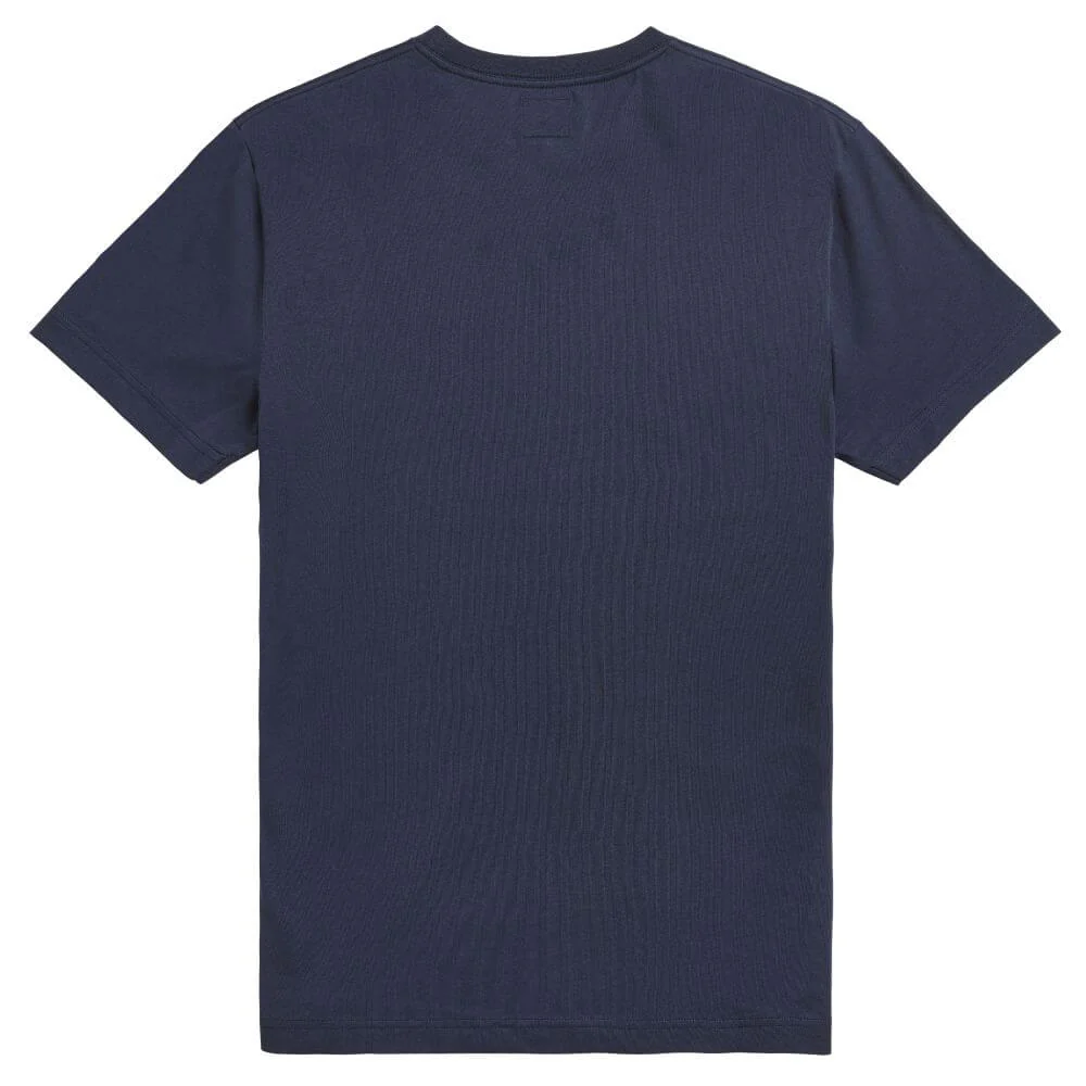 Burnham Tee Black Iris / Dull Gold - Image 5