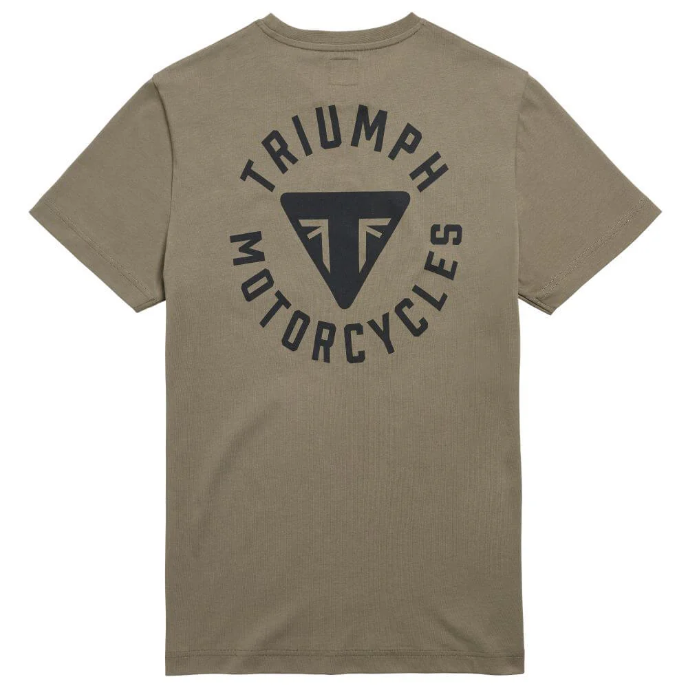 Newlyn T-Shirt Khaki - Image 3