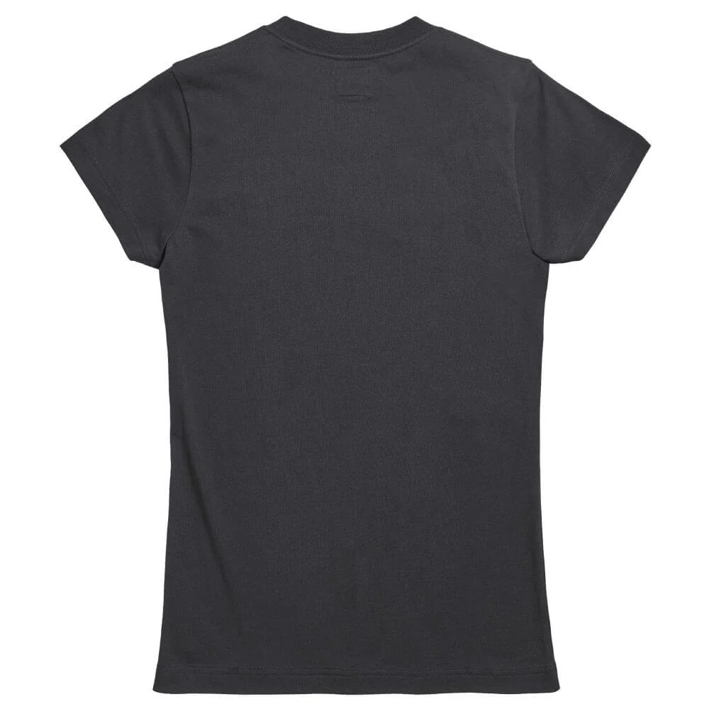 Ladies Luss Tee Jet Black - Image 4